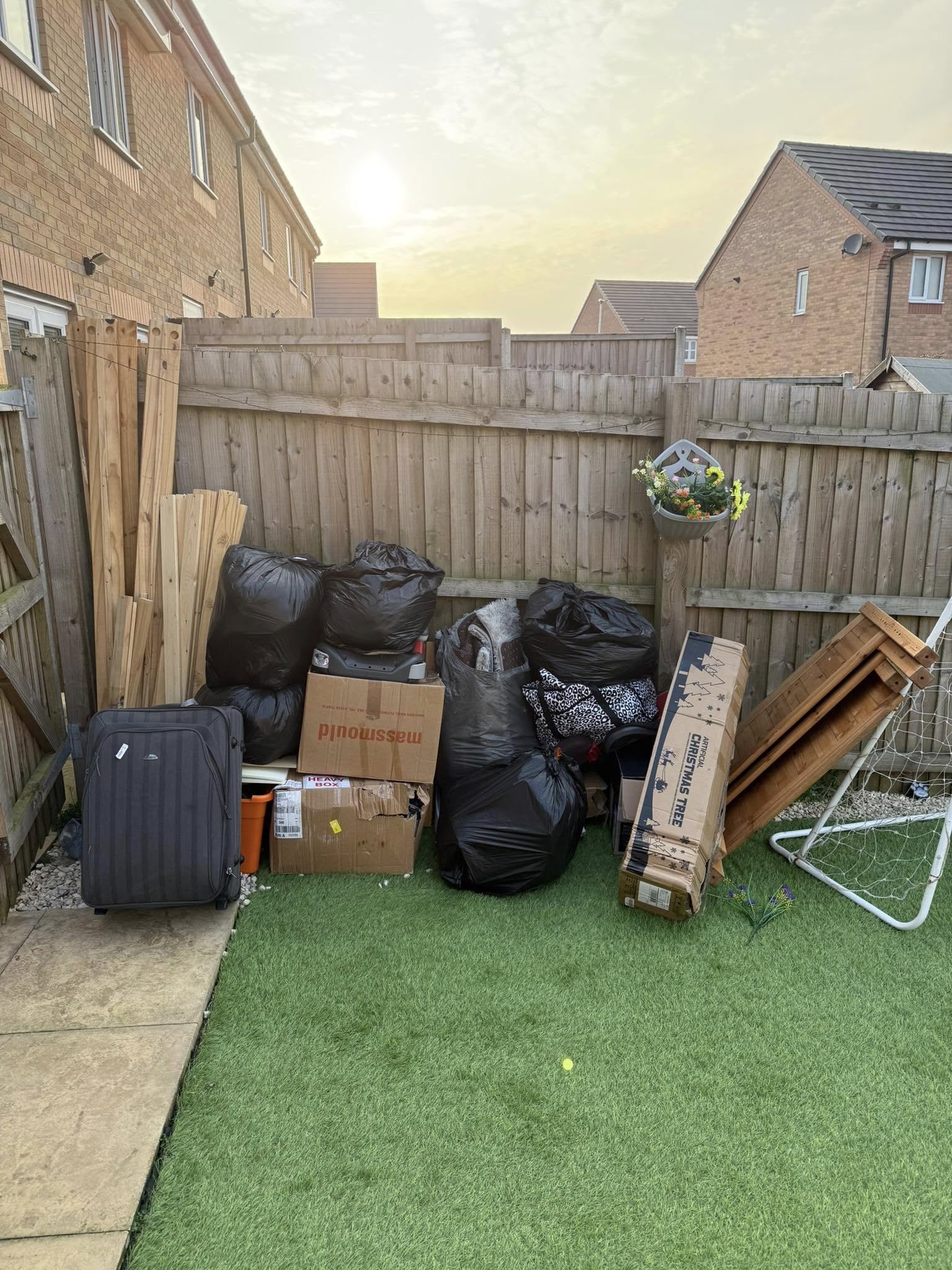 Garden and household items for waste collection
