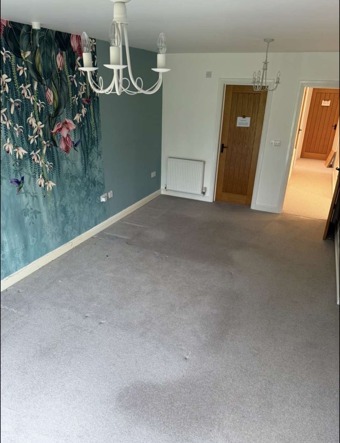 bedroom after house removal service